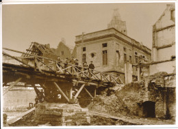 Delcampe - OUDENAARDE = FOTO  16,5 X 12,5 CM  VAN OUDE GLASPLAAT OF CLICHE = TIJDENS OORLOG 1914 1918 - Oudenaarde