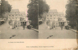 Delcampe - Eaux Bonnes Le Casino Carte Stéréoscopique - Eaux Bonnes