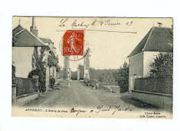 Delcampe - Appoigny - L'Entrée Du Pont - Appoigny