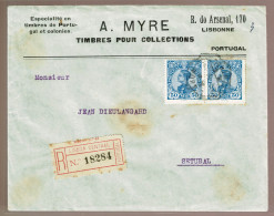 Delcampe - Portugal, 1910, # 162, Para Setúbal - Covers & Documents