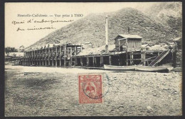 Delcampe - CPA Nouvelle Calédonie New Calédonia Circulée Thio Métier - Neukaledonien