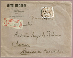 Delcampe - Portugal, 1910, # 163, Para Macedo De Cabaleiros - Covers & Documents