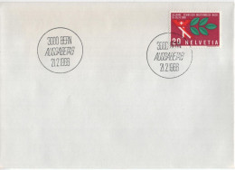 Delcampe - Switzerland Schweiz Svizzera Helvetia 1966 FDC 50 Jahre Schweizer Mustermesse Basel, Swiss Trade Fair, Bern - FDC