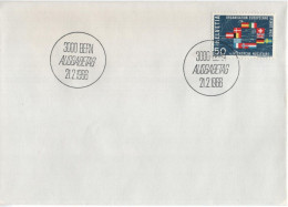 Delcampe - Switzerland Schweiz Svizzera Helvetia 1966 FDC Geneve CERN European Organization For Nuclear Research, Bern - FDC