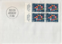 Delcampe - Switzerland Schweiz Svizzera Helvetia 1966 FDC Geneve CERN European Organization For Nuclear Research, Bern - FDC