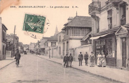 Delcampe - MAISONS ALFORT LA GRANDE RUE 1913 - Maisons Alfort