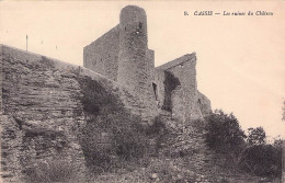 Delcampe - CASSIS LES RUINES DU CHATEAU - Cassis