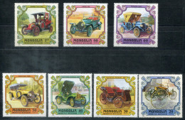 Delcampe - MONGOLEI 1328-1334 Mnh - Oldtimer Autos, Voitures Anciennes - MONGOLIA / MONGOLIE - Mongolei