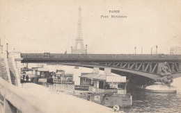 Delcampe - France Paris  Ponts Mirabeau - Brücken