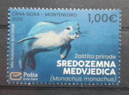 MONTENEGRO 2025 FAUNA Animals SEAL - Fine Stamp MNH - Montenegro