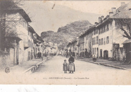 Delcampe - AIGUEBELLE   -   SAVOIE   -   (73)   -   CPA  ANIMEE  1908  -  BEL  AFFRANCHISSEMENT  POSTAL. - Aiguebelle