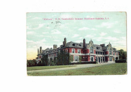 Delcampe - Cpa - Oakdale. California - IDLEHOUR -- William Kissam Vanderbilt's  Summer Residence - L.I. - Oakland