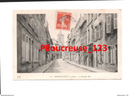 Delcampe - 23 Creuse - BOURGANEUF - " La Grande Rue " - Bourganeuf