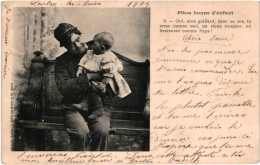 Delcampe - CPA  Carte Postale France  Pitou Bonne D'enfant Oui Mon Gaillard Dans 20 Ans Tu Seras Comme Moi....1904VM95974 - Männer