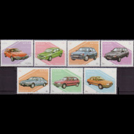 Delcampe - LAOS 1987 - Scott# 797-803 Automobiles Set Of 7 MNH - Laos