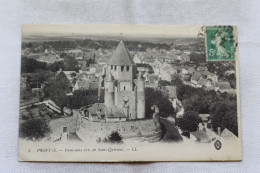 Delcampe - Cpa 1916, Provins, Panorama Près De Saint Quiriace, Seine Et Marne 77 - Provins