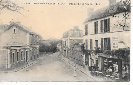 Delcampe - PALAISEAU ( 91 ) - Place De La Gare - Palaiseau