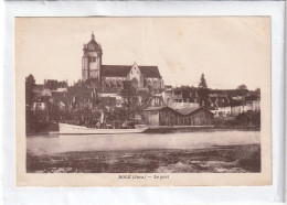 Delcampe - CPA :  14 X 9  -  DOLE  -  Le Port - Dole