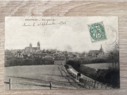 Delcampe - CPA Argentan Vue Générale église - Argentan