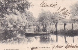 Delcampe - BRUNOY  -   ESSONNES  -  (91)  -  CPA  PRECUREUR  - DOS  NON  DIVISE.. - Brunoy