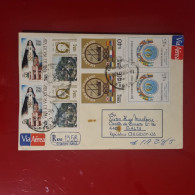 Delcampe - Enveloppe Circulée Avec Cachet Spécial Et Varieté De Timbres - CHILE - - Chile