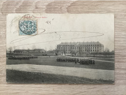 Delcampe - CPA Argentan Caserne Molitor - Militaire - Argentan
