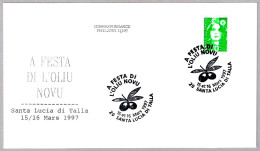 Delcampe - FIESTA DEL NUEVO ACEITE DE OLIVA - Fest Of The New Olive Oil. Santa Lucia Di Talla 1997 - Alimentation