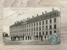 Delcampe - CPA Argentan (61 ) Caserne Molitor Militaire - Argentan
