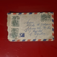 Delcampe - Enveloppe Circulée Avec Cachet Spécial Et Varieté De Timbres - PERU - - Peru