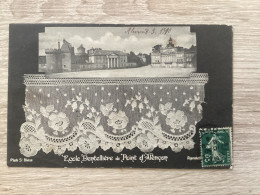 Delcampe - CPA Alençon Orne 61 école Dentellière De Point D'Alençon - Alencon