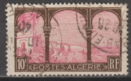 Delcampe - 1927-30 - ALGERIE - RARE VARIETE ARBRE COUPE YVERT N°84c OBLITERE - COTE = 840 EUR - Gebruikt