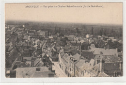 Delcampe - 123 DEPT 61 : édit. E Roussel : Argentan Vue Prise Du Clocher Saint Germain  , Partie Sud Ouest - Argentan