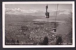 Delcampe - AUSTRIA - Bregenz Am Bodensee Mit Pfanderbahn - W. Schlegel 49808 / Postcard Circulated, 2 Scans - Bregenz