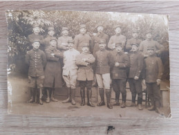 Delcampe - 79 PARTHENAY  CARTE PHOTO 114 EME REGIMENT LES GRADES OFIICIERS SOUS OFFICIERS BRISSON PIERRE - Parthenay