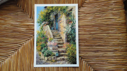 Delcampe - Saint-paul , Peinture De L'atelier Bolzonello Roger à Saint-paul - Saint-Paul