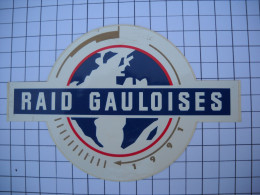Delcampe - AUTOCOLLANT  Stickers,  RAID GAULOISES  1991    ( Voiture  ) - Autocollants