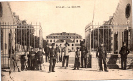 Delcampe - 87 BELLAC - La Caserne Tampon Militaire - Bellac