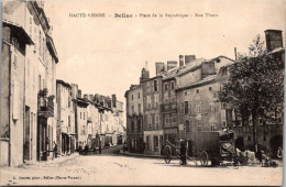 Delcampe - 87 BELLAC - Place De La République - Rue Thiers - Bellac