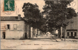 Delcampe - 87 BELLAC - Avenue De La Gare - Restaurant CARRIN RIVIER Succ - Bellac