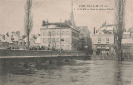 Delcampe - MELUN - PONT DE L'ANCIEN CHATELET - Melun