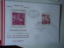 Delcampe - AUSTRIA      COVER   FDC 1965 BUILDING  ENDE - Monuments
