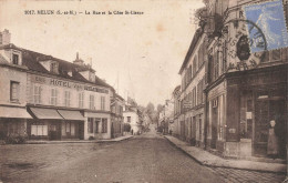 Delcampe - MELUN - LA RUE ET LA COTE ST LIESNE - Melun