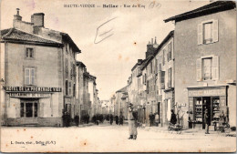 Delcampe - 87 BELLAC - Rue Du Coq - Commerces Epicerie - HOTEL De La Promenade Vige - Bellac