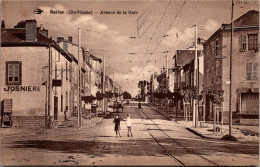 Delcampe - 87 BELLAC - Avenue De La Gare - Bellac