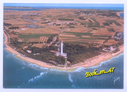 Delcampe - {100598} 17 Charente Maritime Ile De Ré, Saint Clément Des Baleines, La Pointe De L'Ile Avec Le Phare Des Baleines - Faros