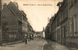Delcampe - HESDIN RUE DU GENERAL TRIPIER - Hesdin