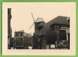 Delcampe - Paris - REAL PHOTO - Moulin De La Galette - Moinho De Vento - Molen - Windmill - France - Windmühlen