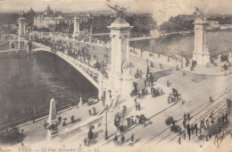 Delcampe - France   Paris   Le Pont Alexandre III - Brücken
