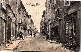 Delcampe - 87 BELLAC - Rue Du Coq - Boulangerie - Bellac