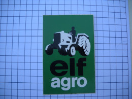Delcampe - AUTOCOLLANT  Stickers,  ELF AGRO  Tracteur  Agricole - Autocollants